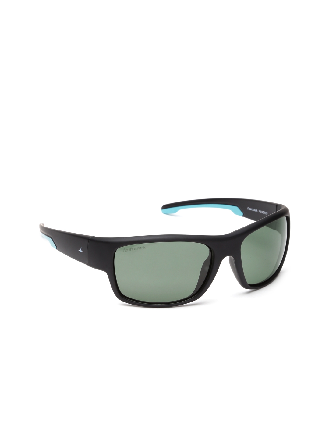 Fastrack Men Square Sunglasses NBP357BK1, 45% OFF