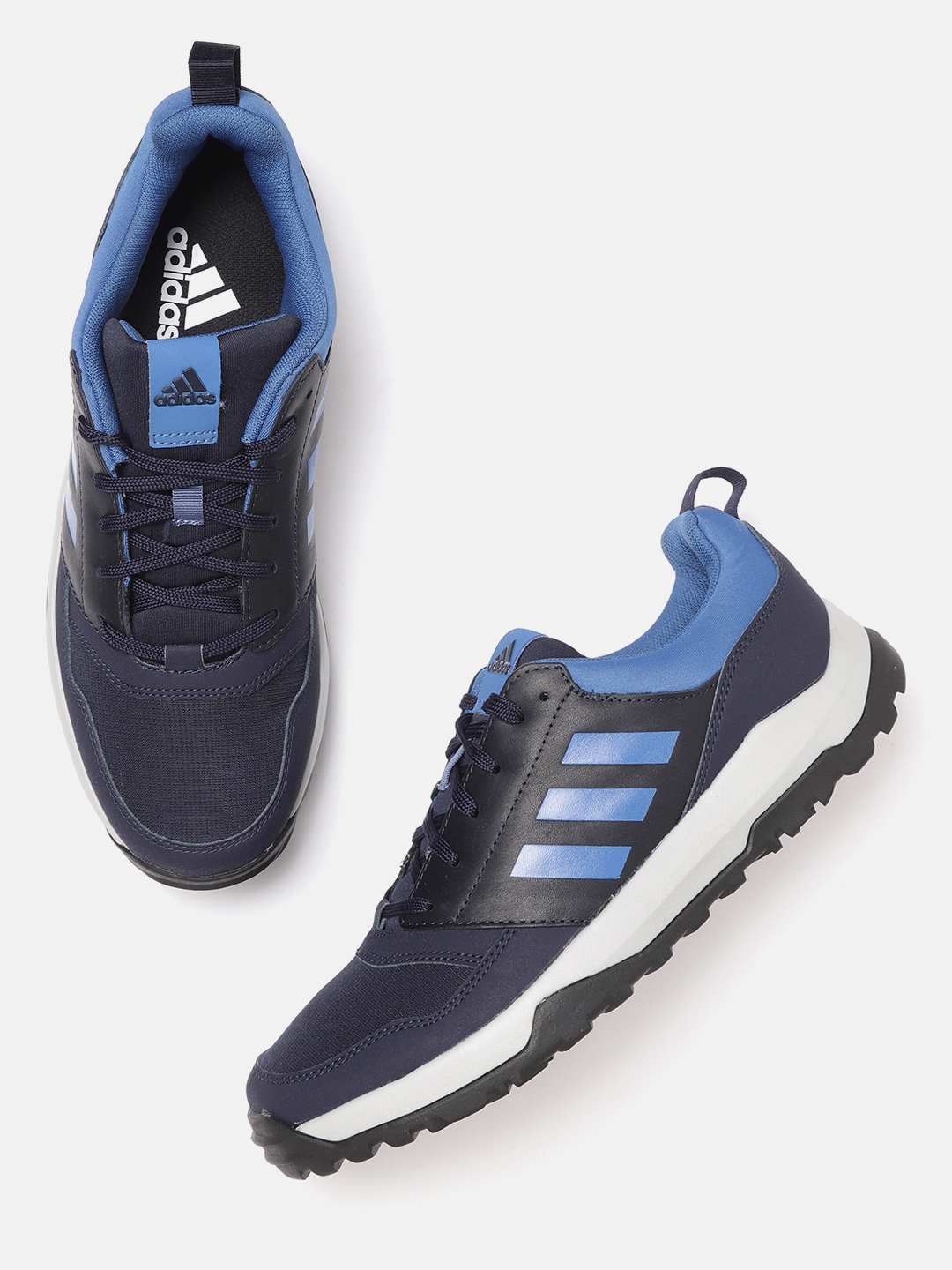 Buy ADIDAS Men Navy Blue Solid Naha Trekking Shoes Sports Shoes for Men 10394083 Myntra