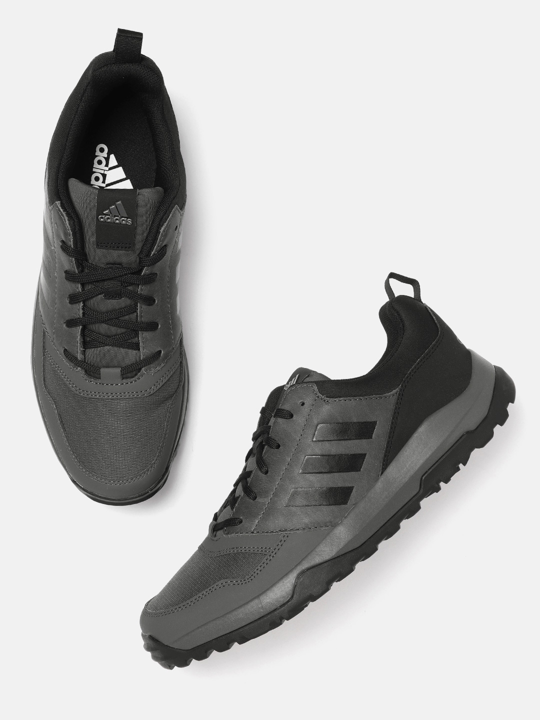 Buy ADIDAS Men Charcoal Grey Solid Naha Outdoor Shoes Sports Shoes for Men 10394421 Myntra