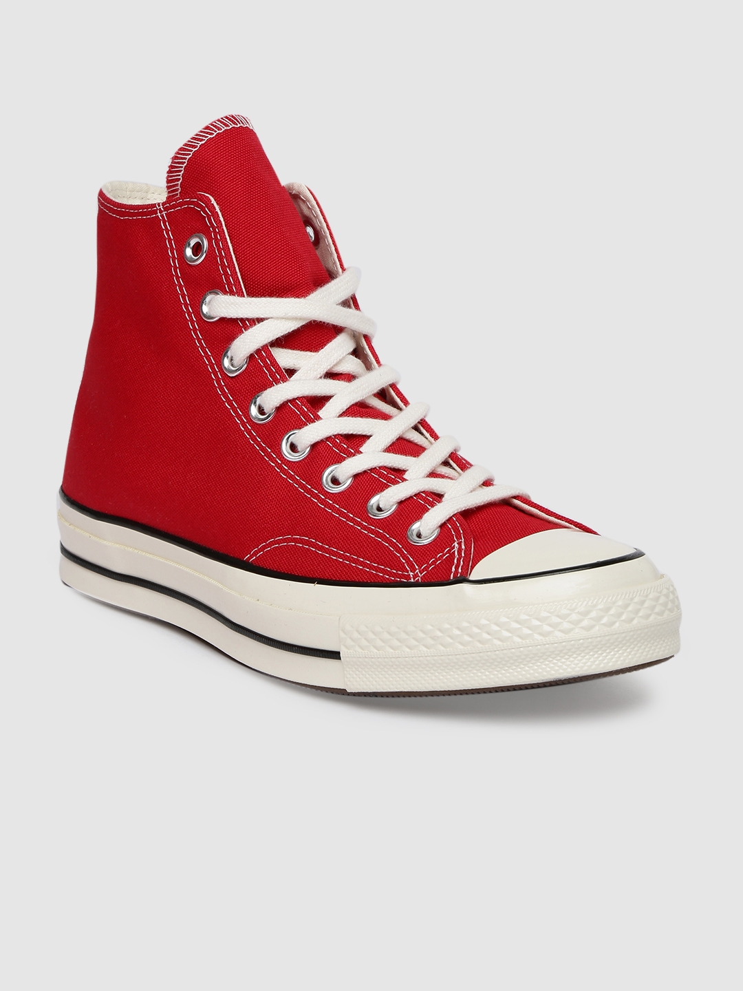 solid red converse