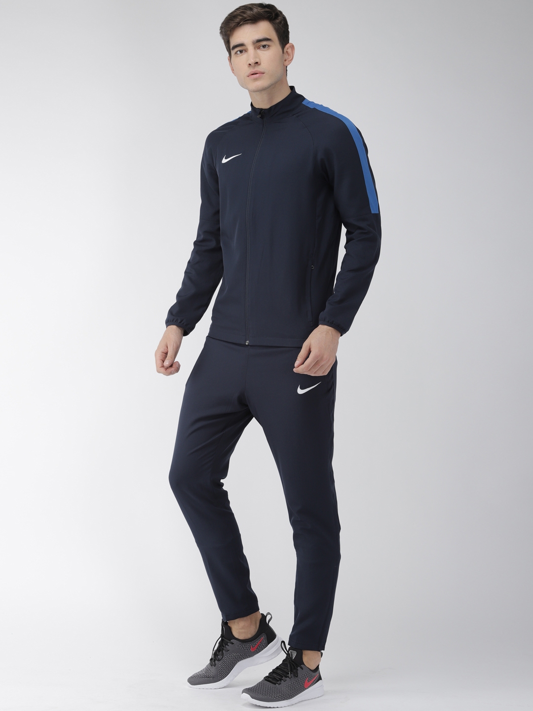 Buy Nike Men Navy Blue Dry Academy 18 Football Tracksuit Tracksuits for Men 10408697 Myntra