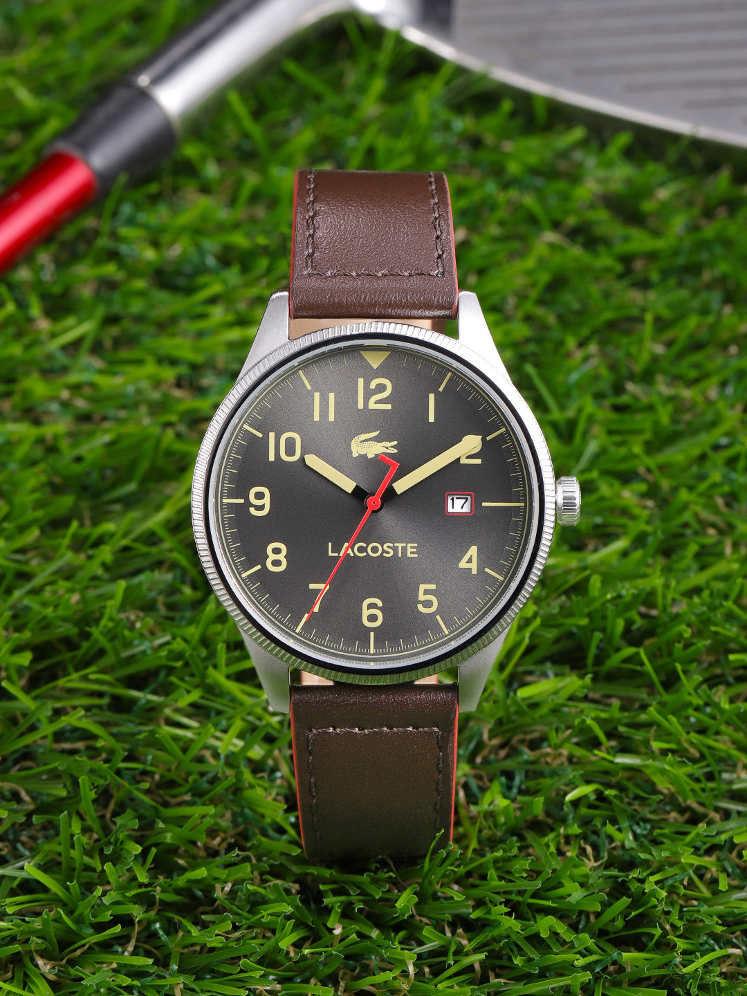 Lacoste Men Grey Analogue Watch