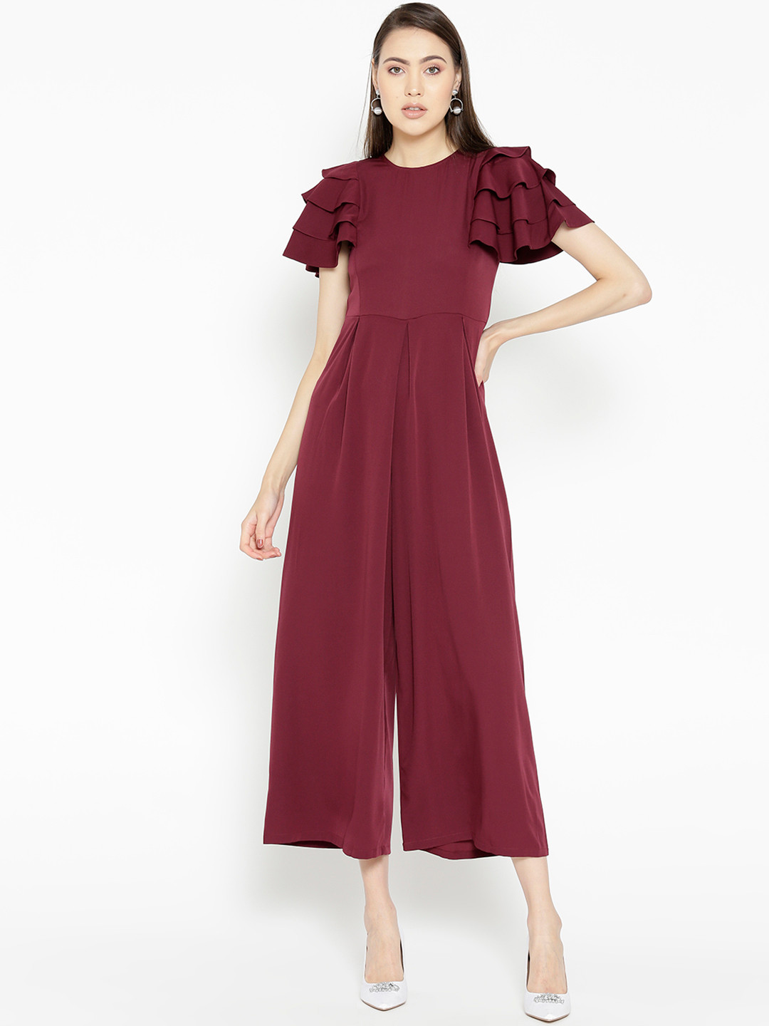 Uptownie Lite Women Ruffle Sleeves Jumpsuit