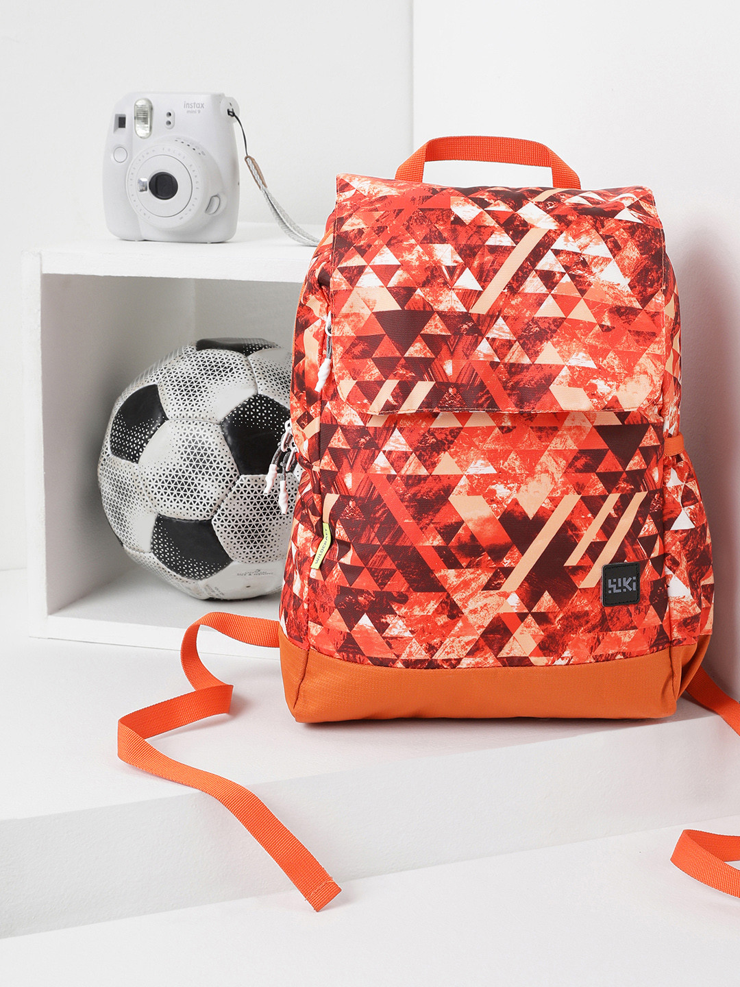 Wildcraft Women Orange MyTrix 2 Graphic Backpack