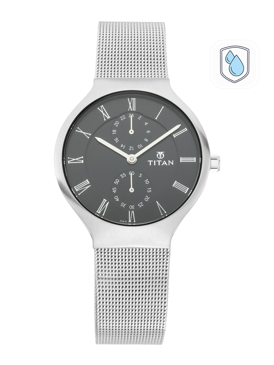 Titan Slimline Women Black Analogue watch 95068SM01