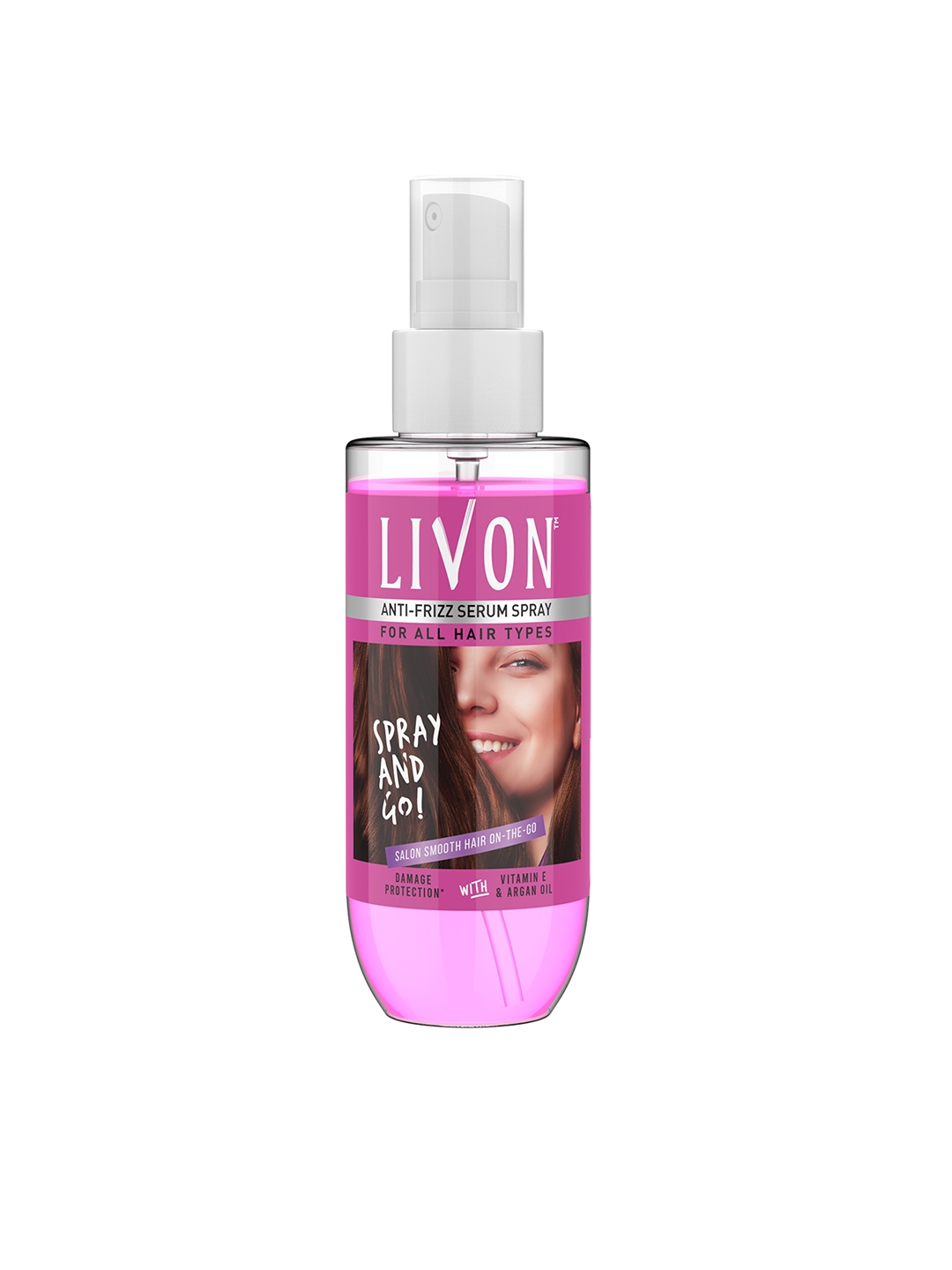 Buy Livon Shake & Spray Hair Serum For Smooth, Frizz Free & Glossy Hair On  The Go 50 Ml - Hair Serum for Women 10423434 | Myntra