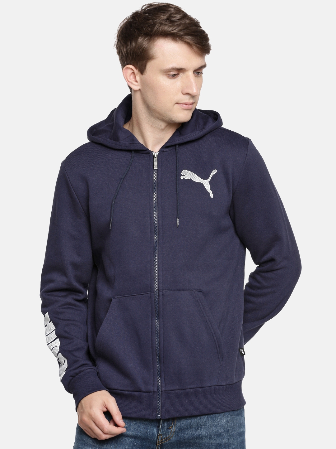 Puma men's hot sale zip hoodie