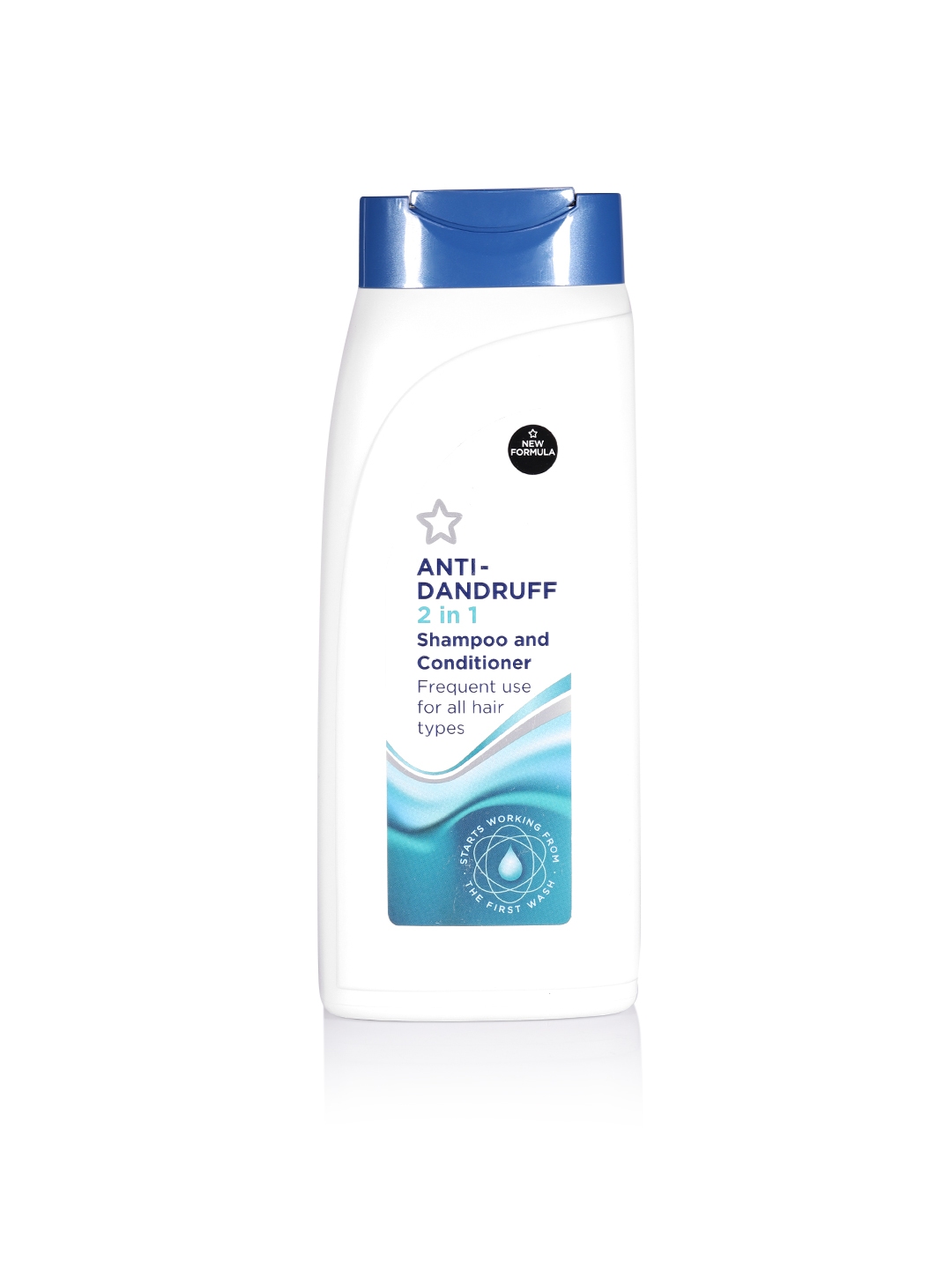 Superdrug Unisex Anti Dandruff 2 in 1 Shampoo Conditioner 500 ml Superdrug Shampoo and Conditioner
