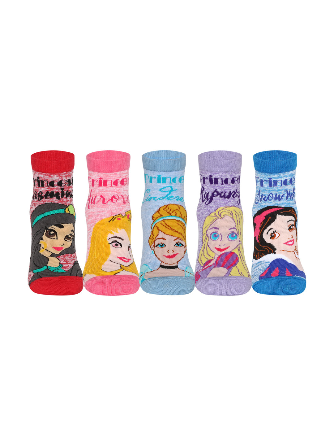 Supersox Kids Pack of 5 Assorted Patterned Ankle-Length socks