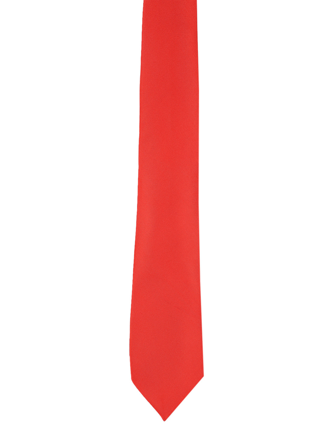 Peter England Men Red Solid Broad Tie