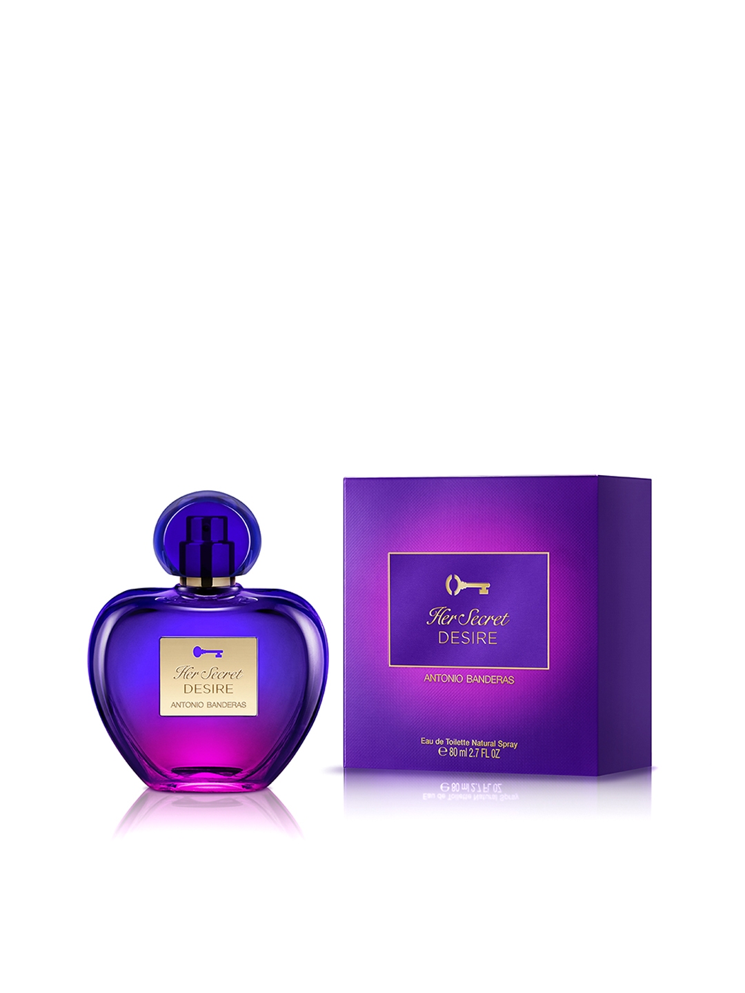 Her Secret Desire Eau de Toilette Antonio Banderas - 80 mL