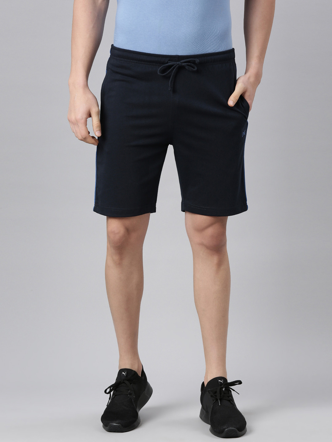 Force NXT Men Solid Pack of 1 Super Combed Cotton Bermuda