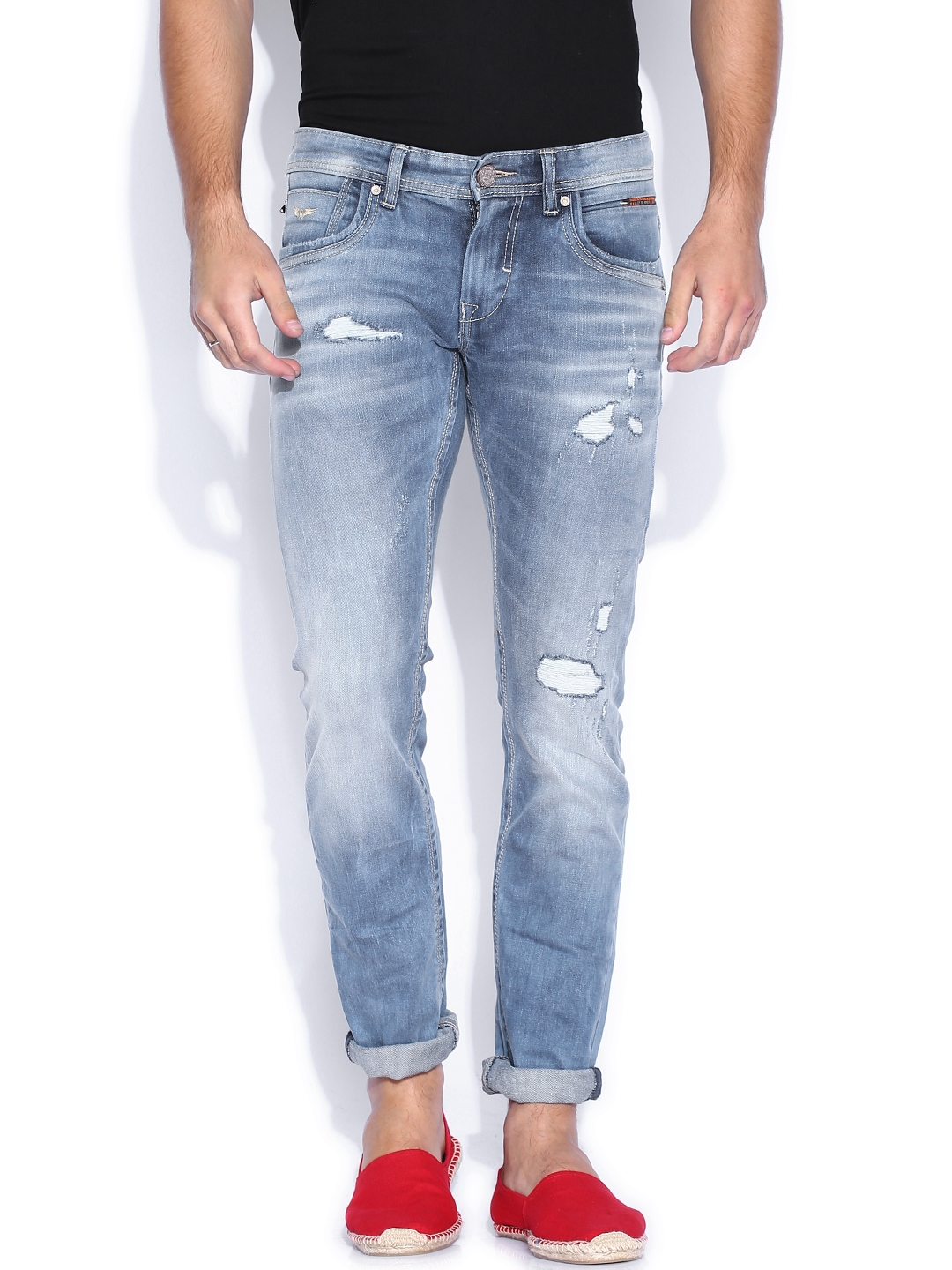 coated jeans sale