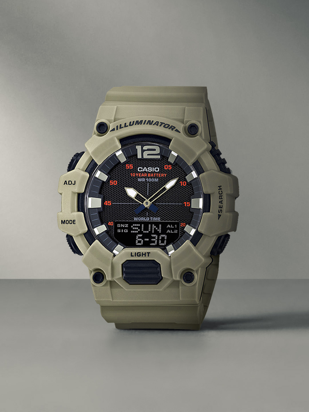 Casio Youth Digital Men Black Analogue and Digital watch D179 HDC-700-3A3VDF