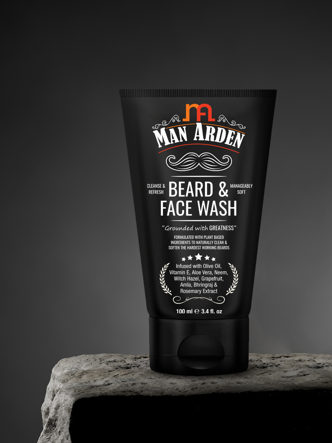 Man Arden Men Beard & Face Wash 100 ml