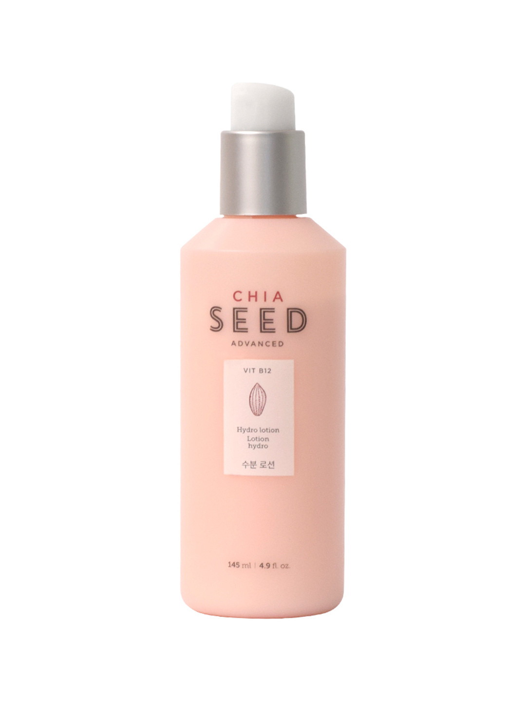 The Face Shop Chia Seed Hydro Lotion with Vitamin B12 for Intense Hydration - 145ml