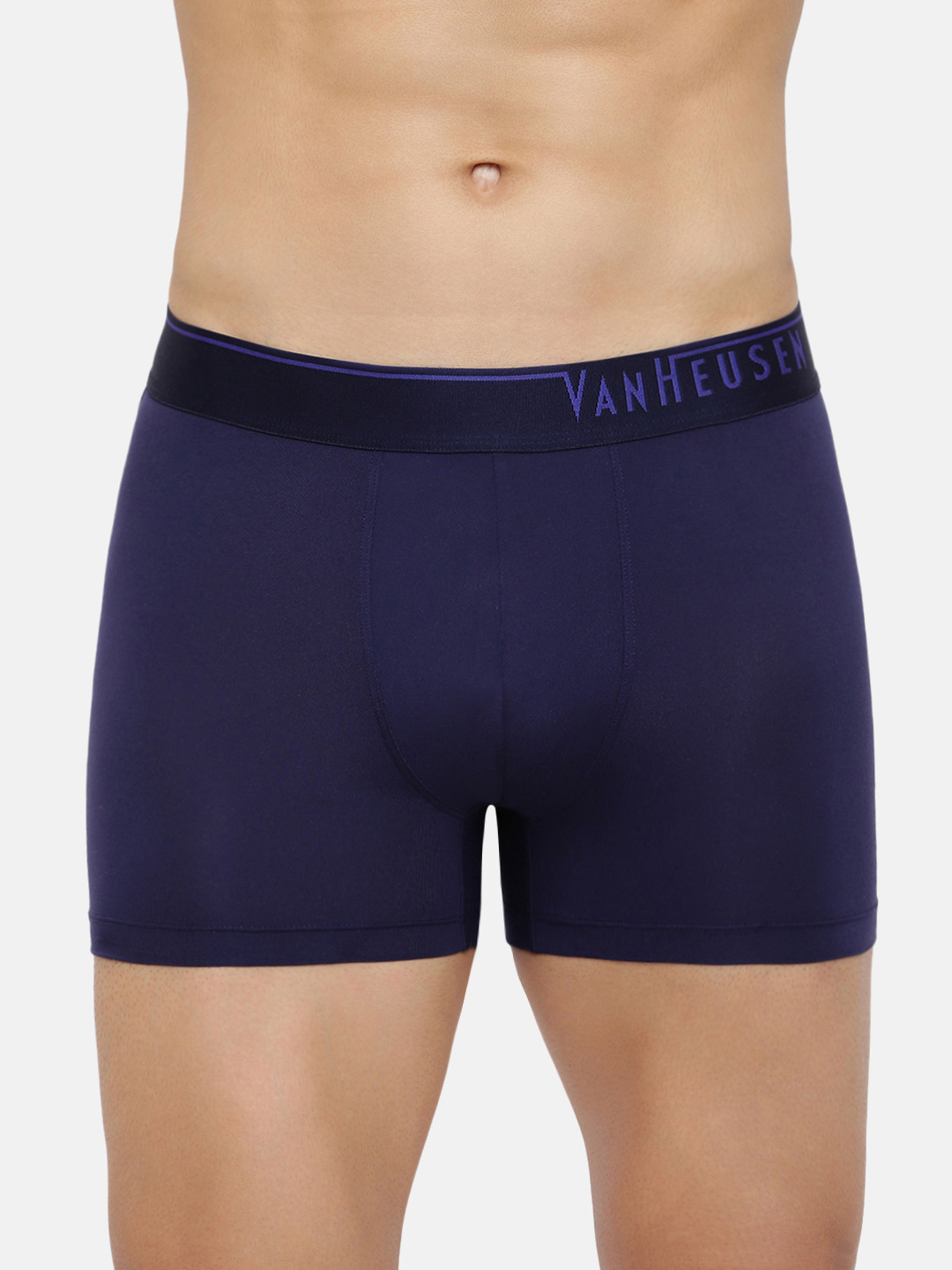 Van Heusen Innerwear Men Solid 4-Way Stretch Body Defining Fit Trunks