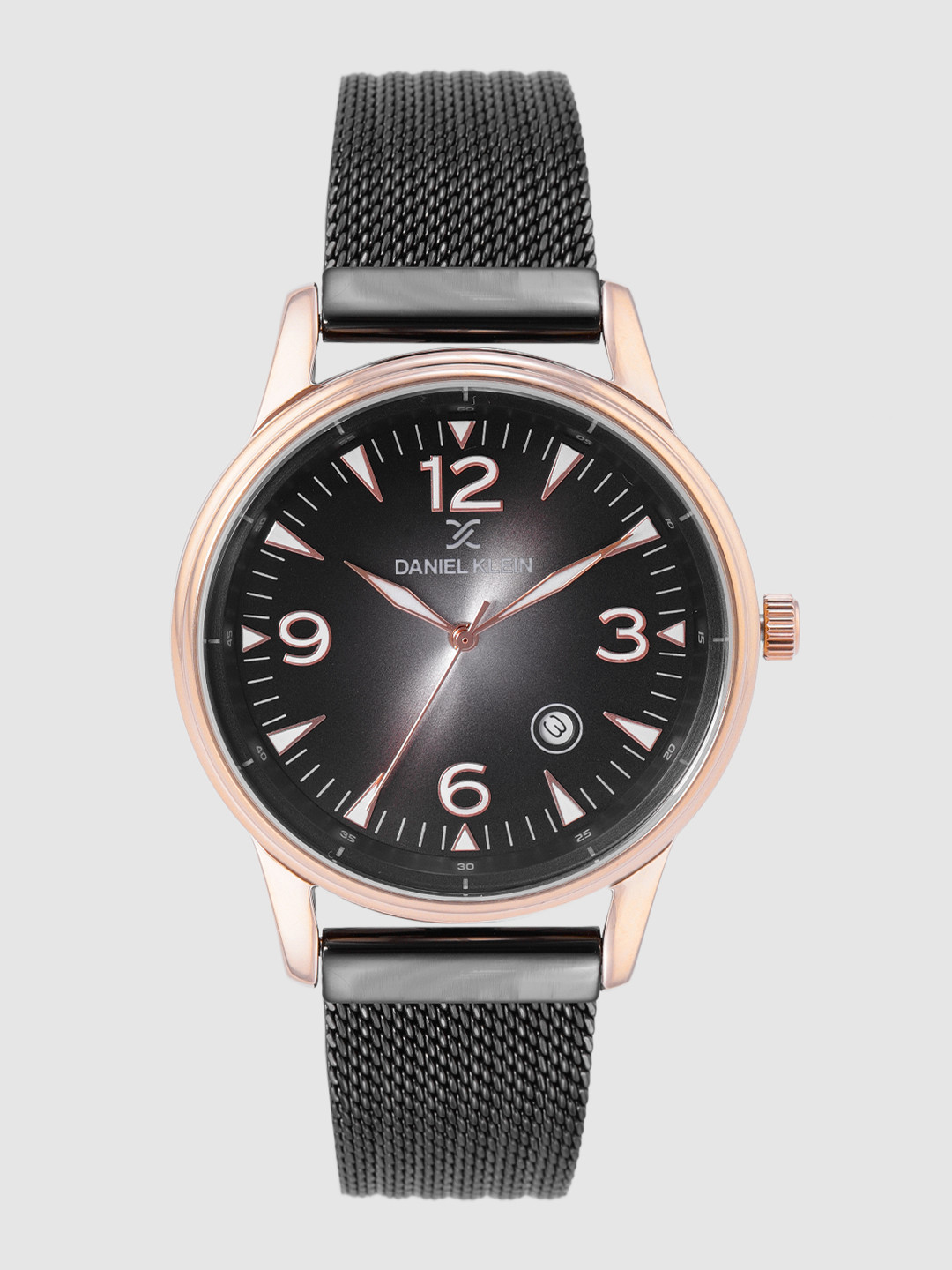 Daniel Klein Premium Men Charcoal Grey Analogue Watch DK12167-3