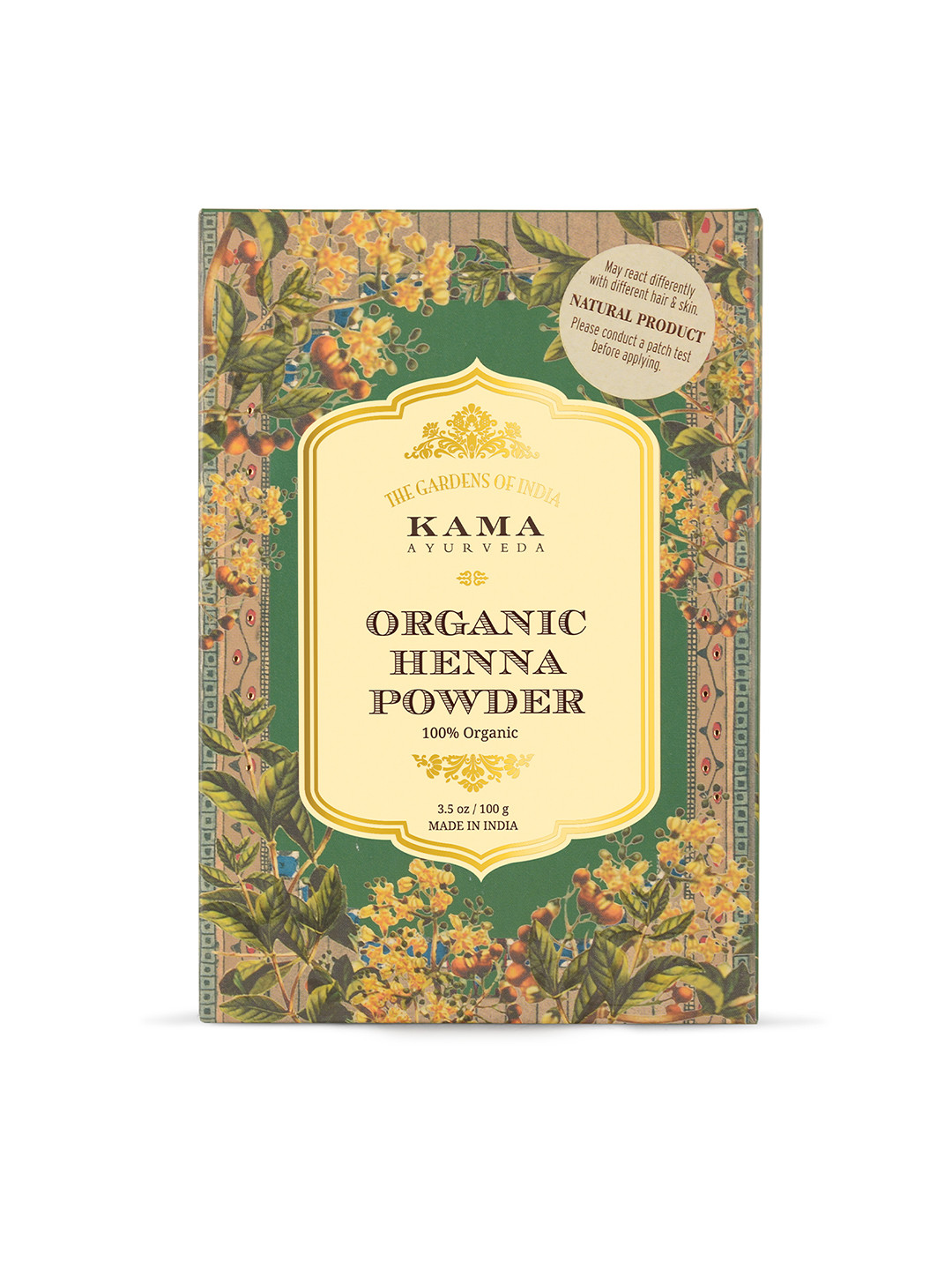 KAMA AYURVEDA Sustainable Organic Henna Powder 100 g