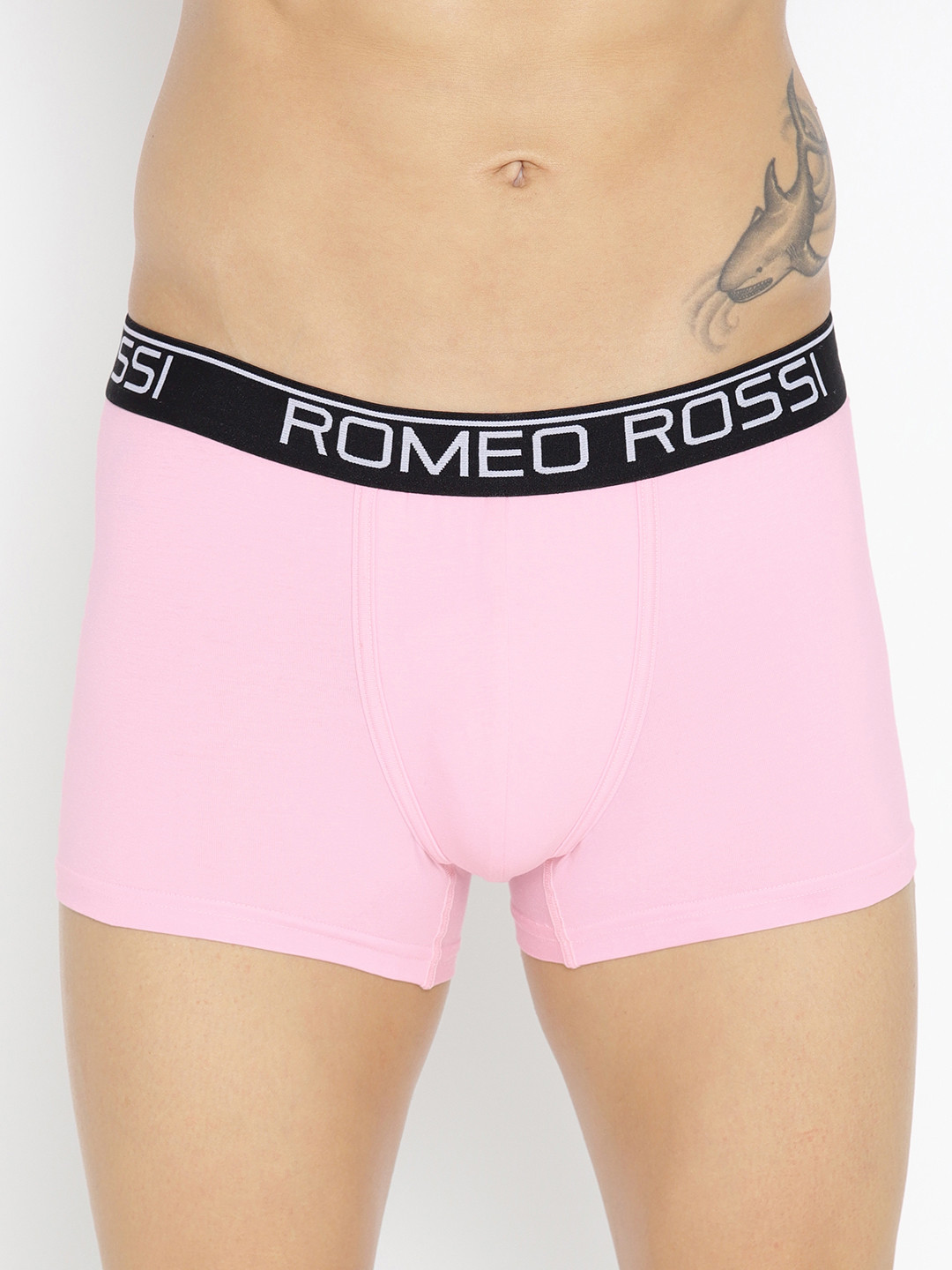 ROMEO ROSSI Men Pink Solid Trunk CLTP-2004-LP