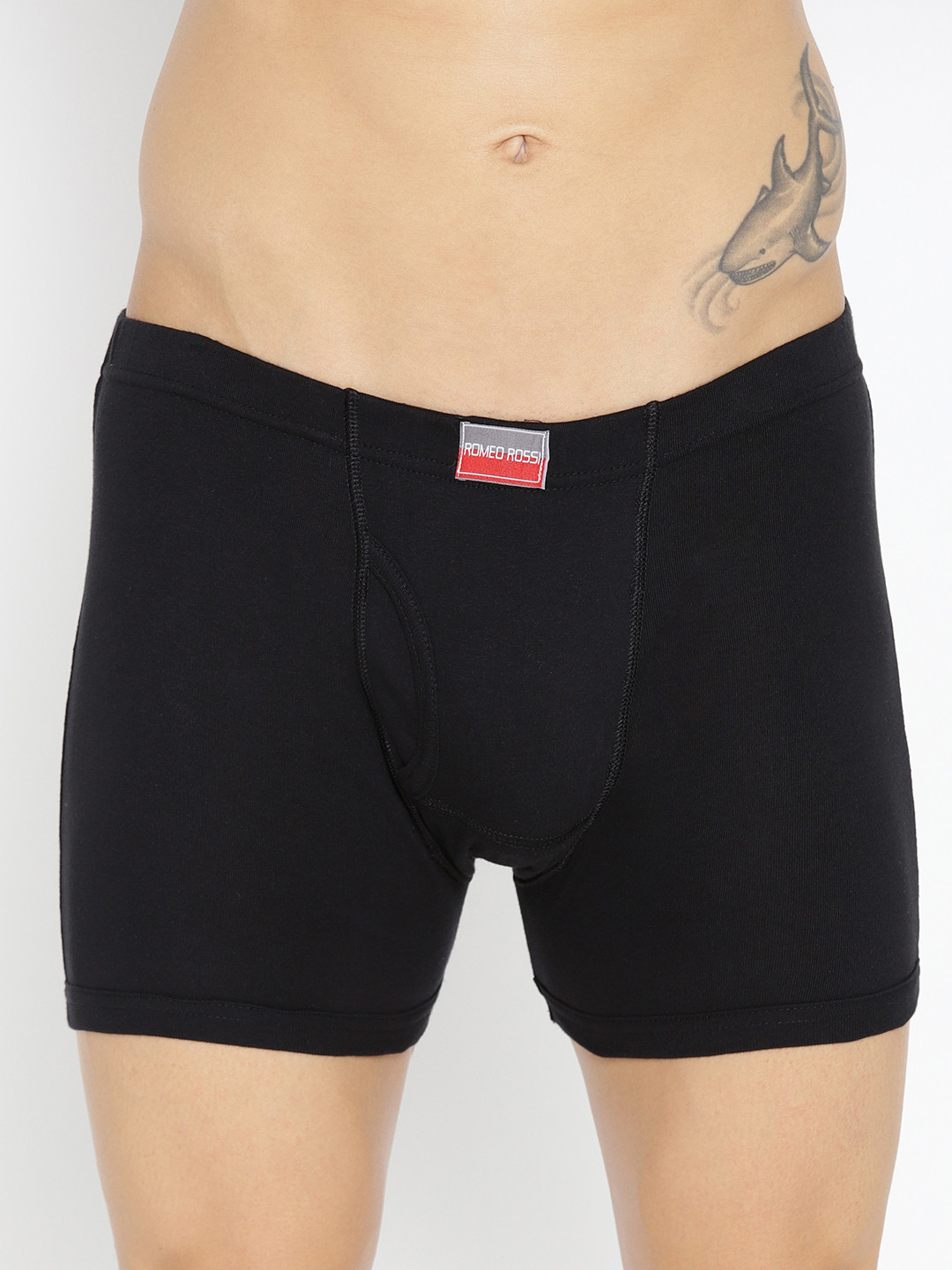 ROMEO ROSSI Men Black Solid Trunk RTIE-1004-BLK