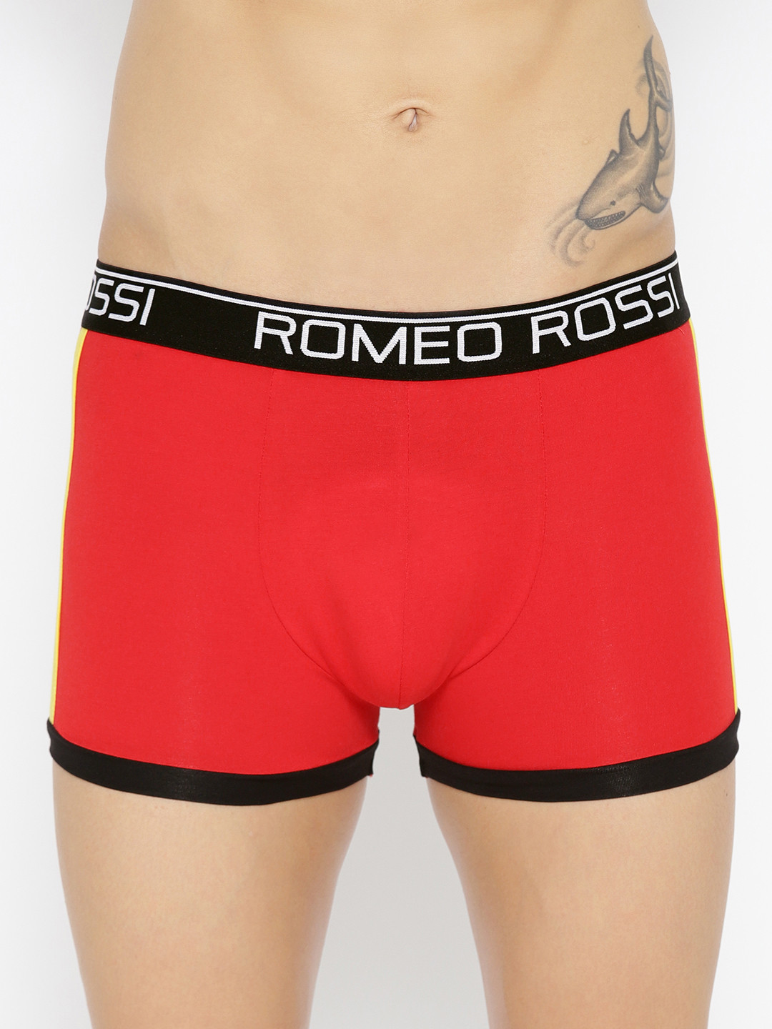 ROMEO ROSSI Men Red Solid Trunk CLTSP-2005