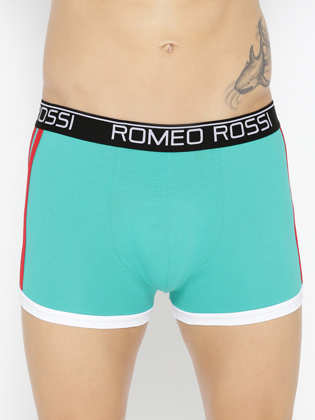 ROMEO ROSSI Men Green Solid Trunk CLTSP-2005