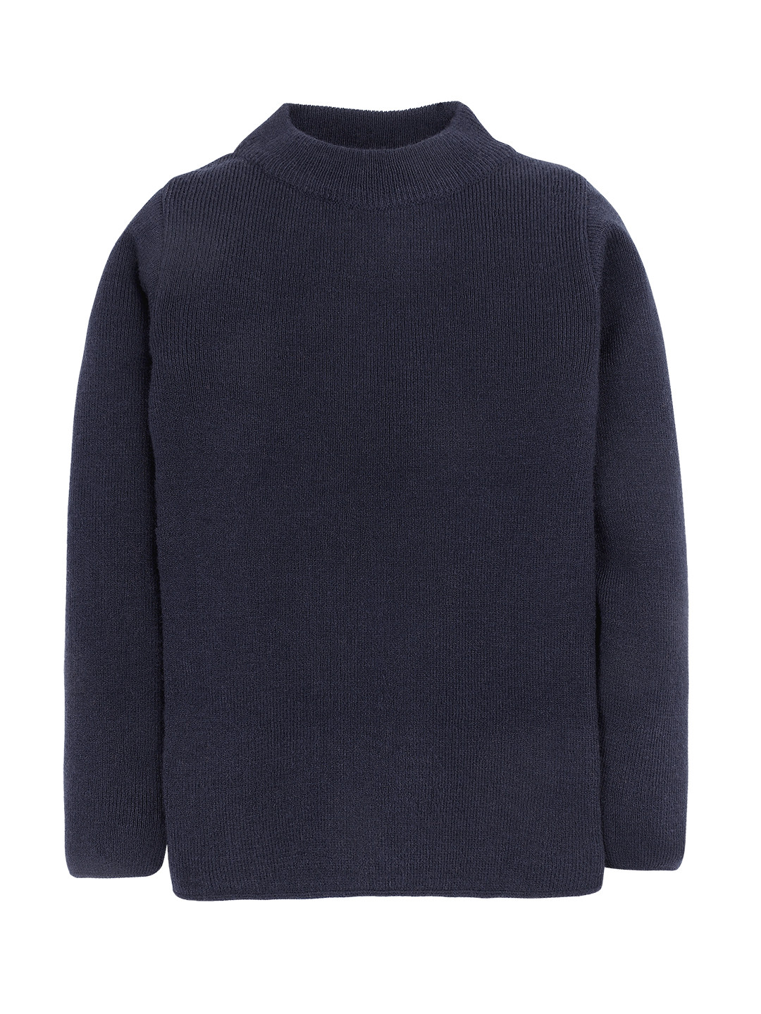 RVK Kids Navy Blue Solid Sweater