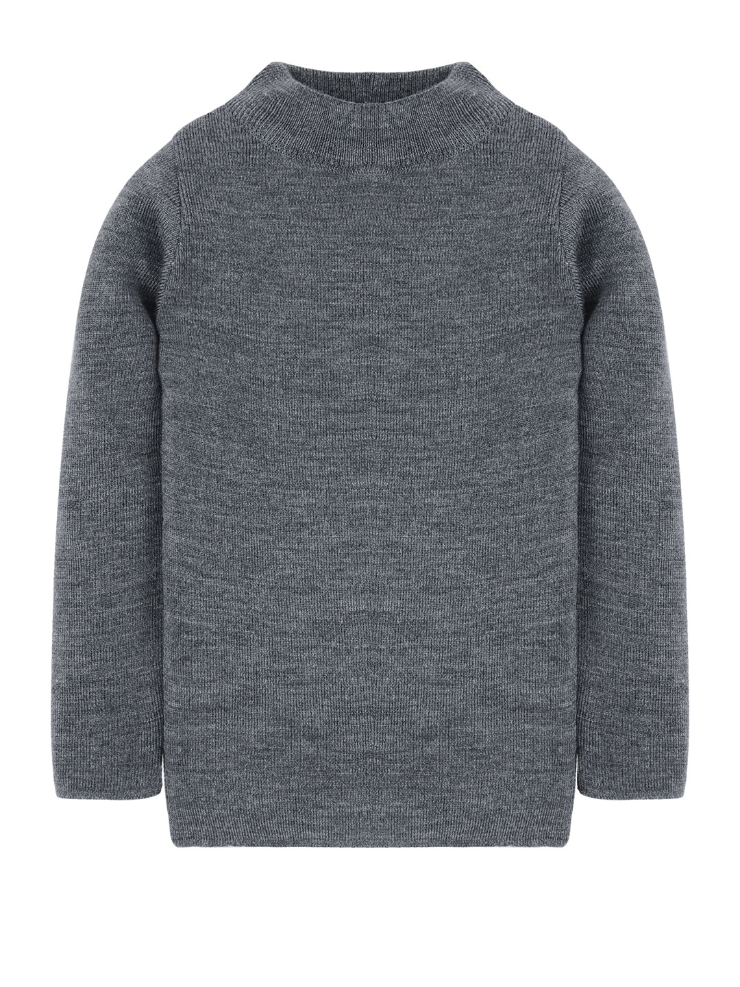 RVK Kids Grey Solid Sweater