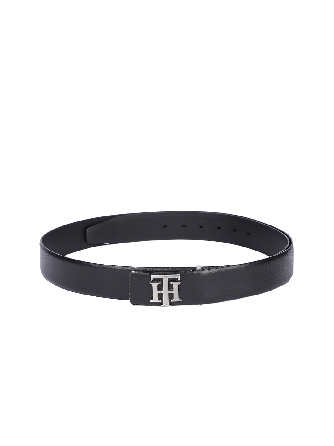 Tommy Hilfiger Men Black Solid Belt