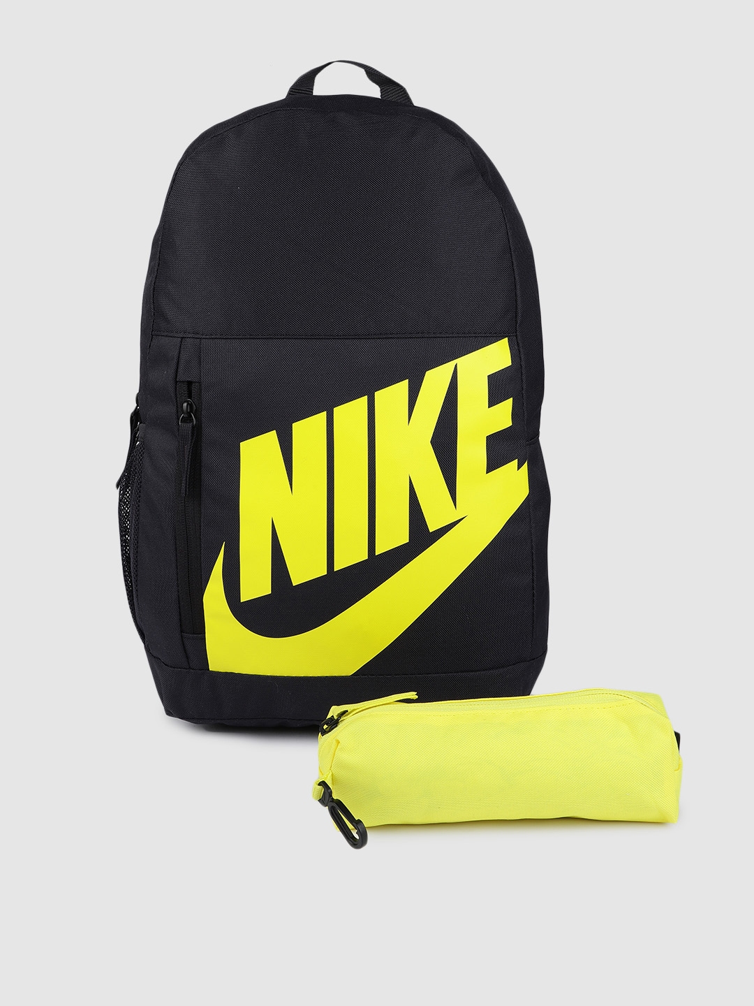 Nike black and yellow backpack deals