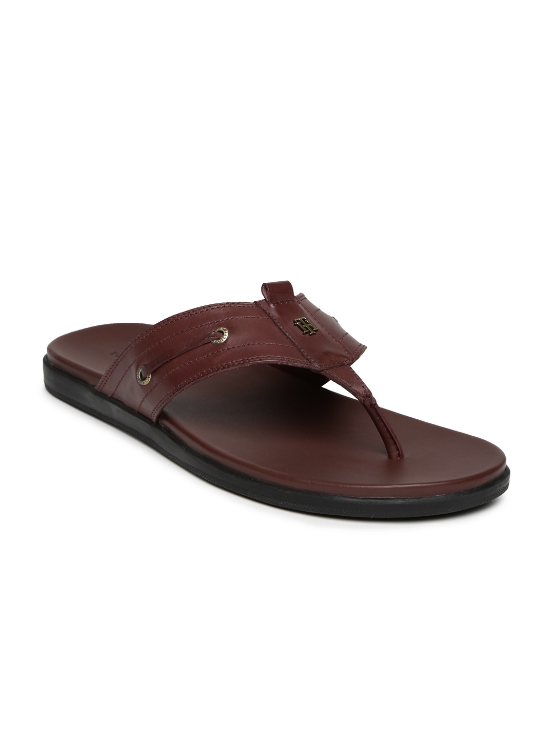 tommy hilfiger leather sandals