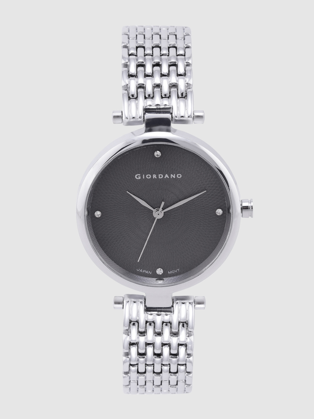 GIORDANO Women Charcoal Grey Analogue Watch GD-4001-44