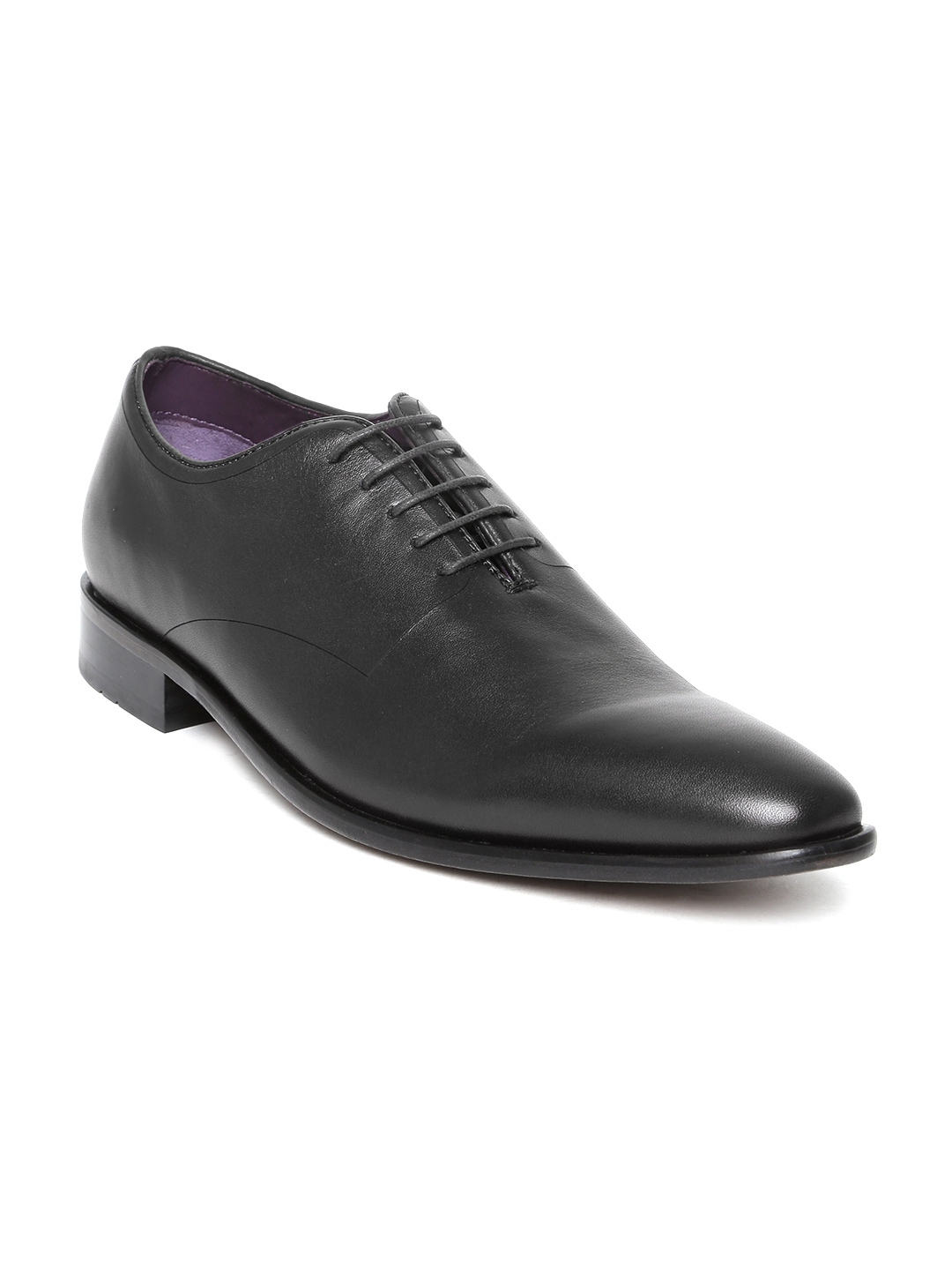 Buy Luxure by Louis Philippe Men Black Genuine Leather Formal Shoes Formal Shoes for Men 1065939 Myntra
