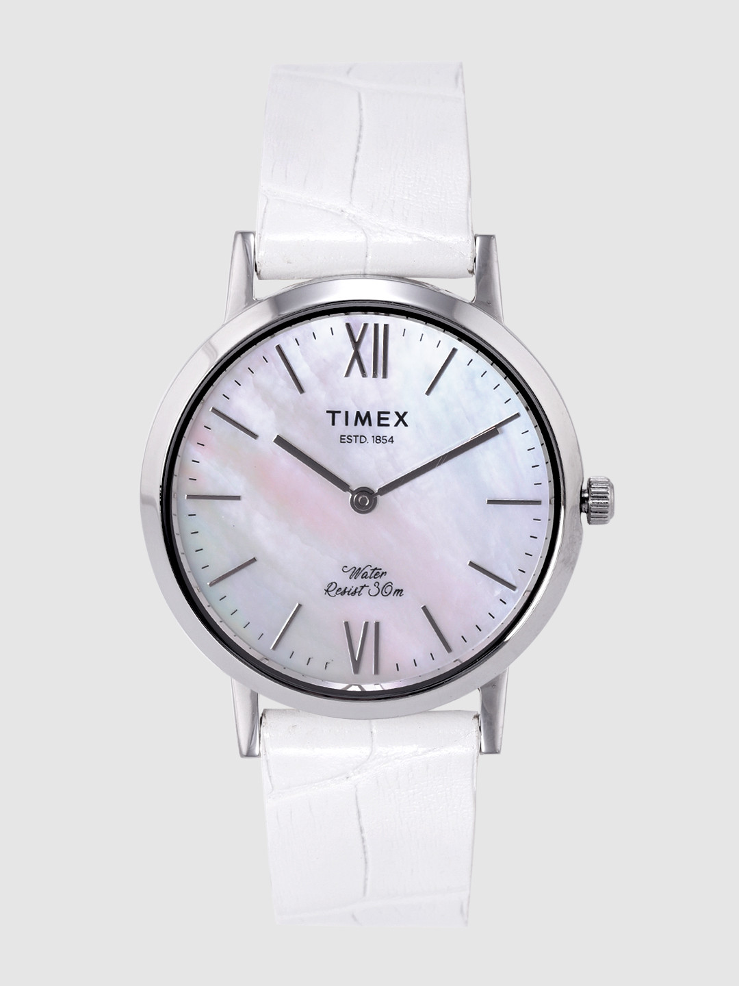 Timex Women Off-White Analogue Watch TWEL12601