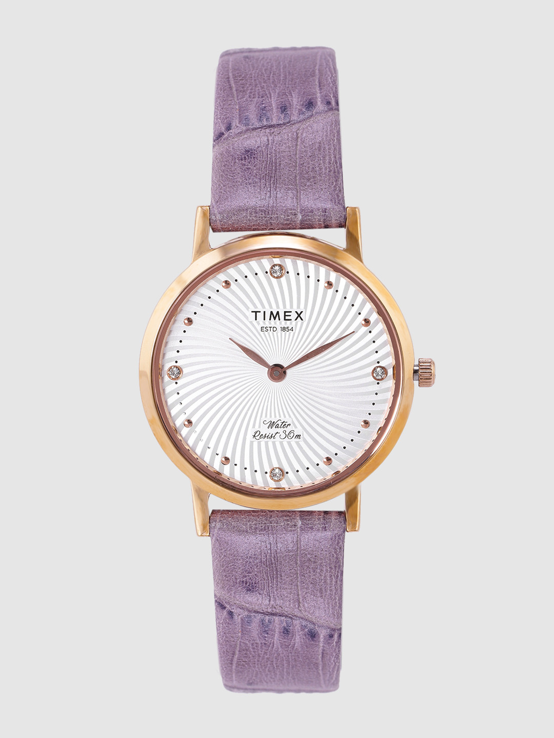 Timex Women White & Grey Analogue Watch TWEL12701