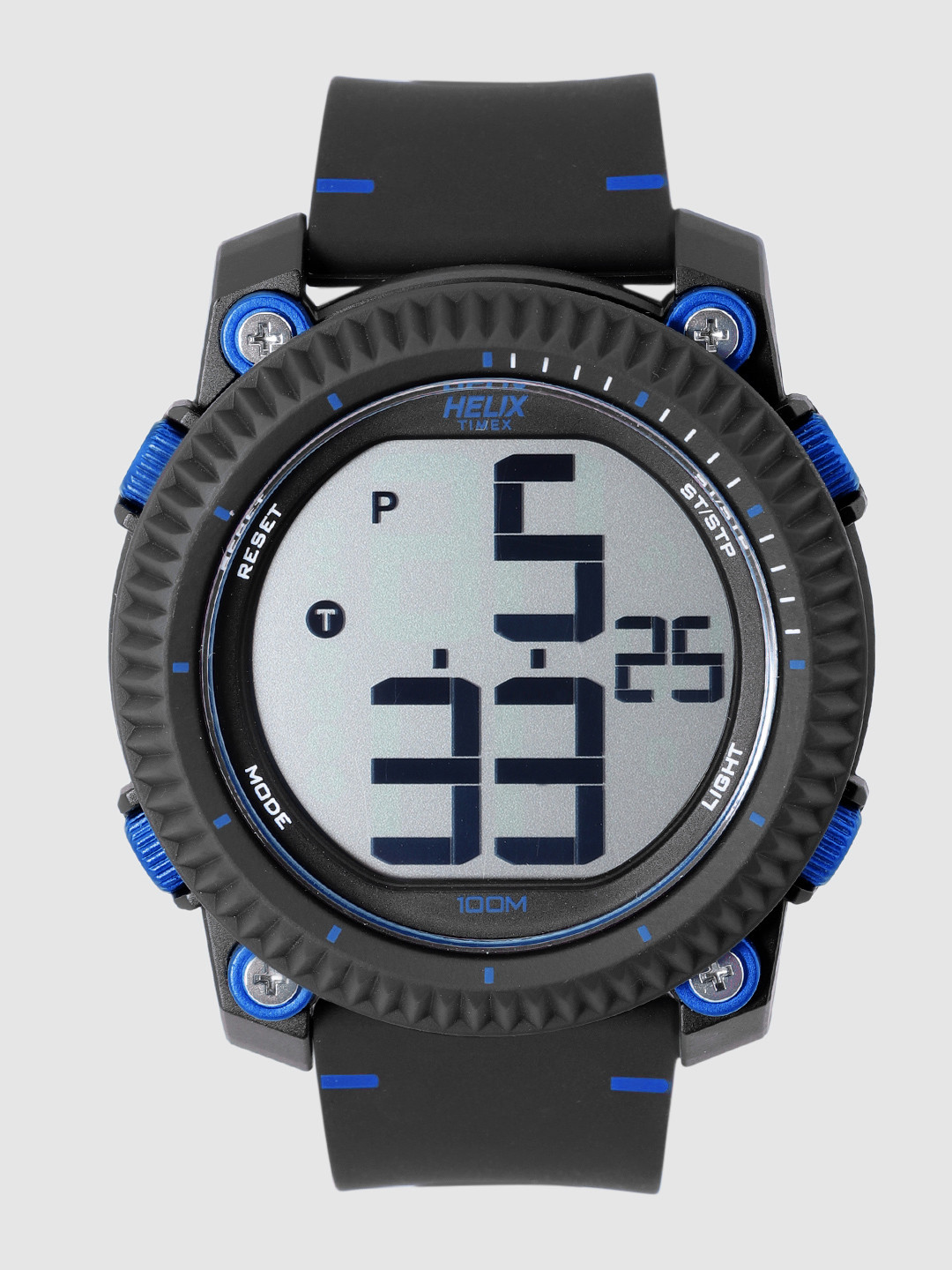 Helix Men Black Digital Watch TWESK0700T