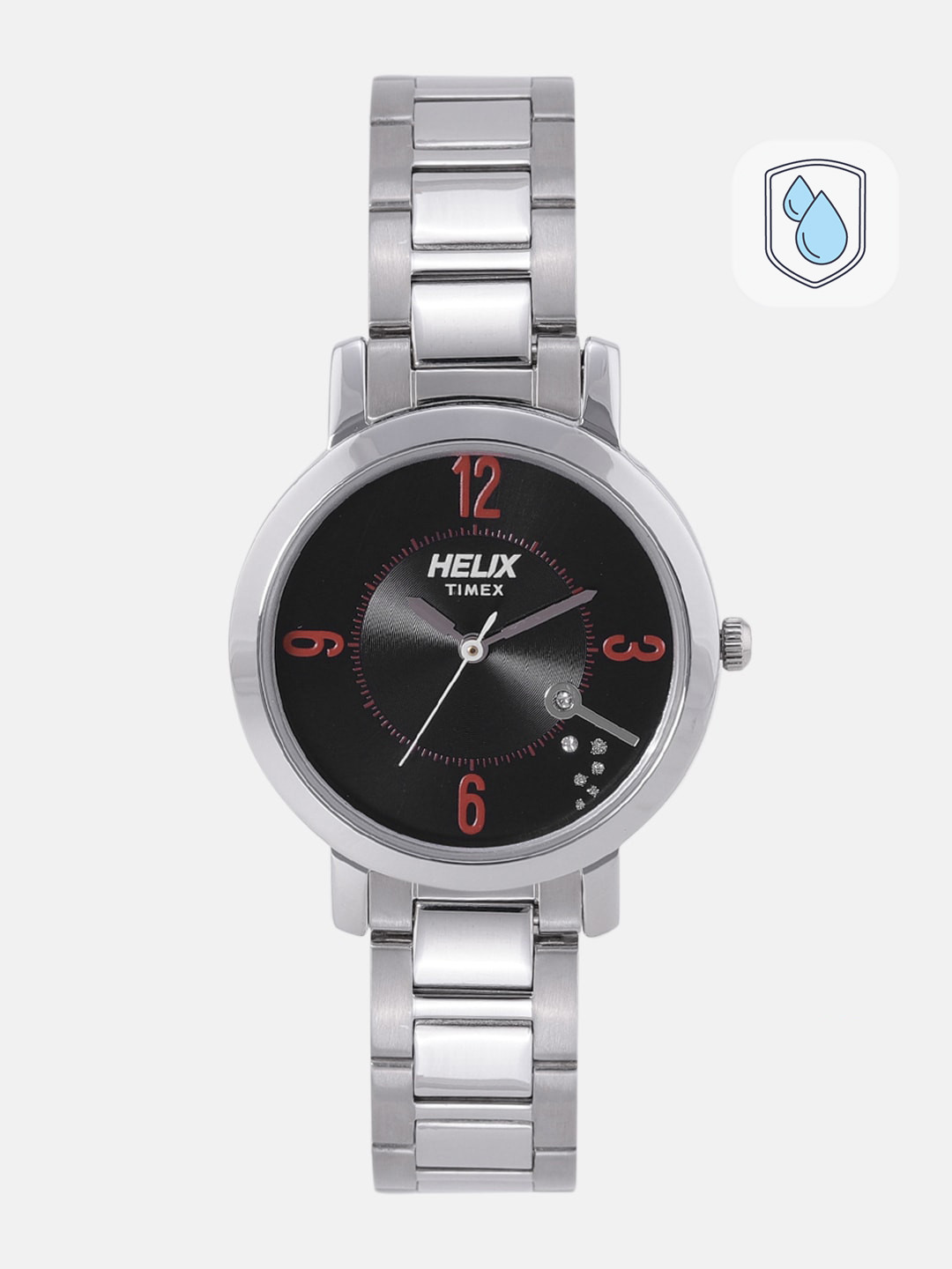 Helix By Timex Women Black Analogue Watch TW024HL20