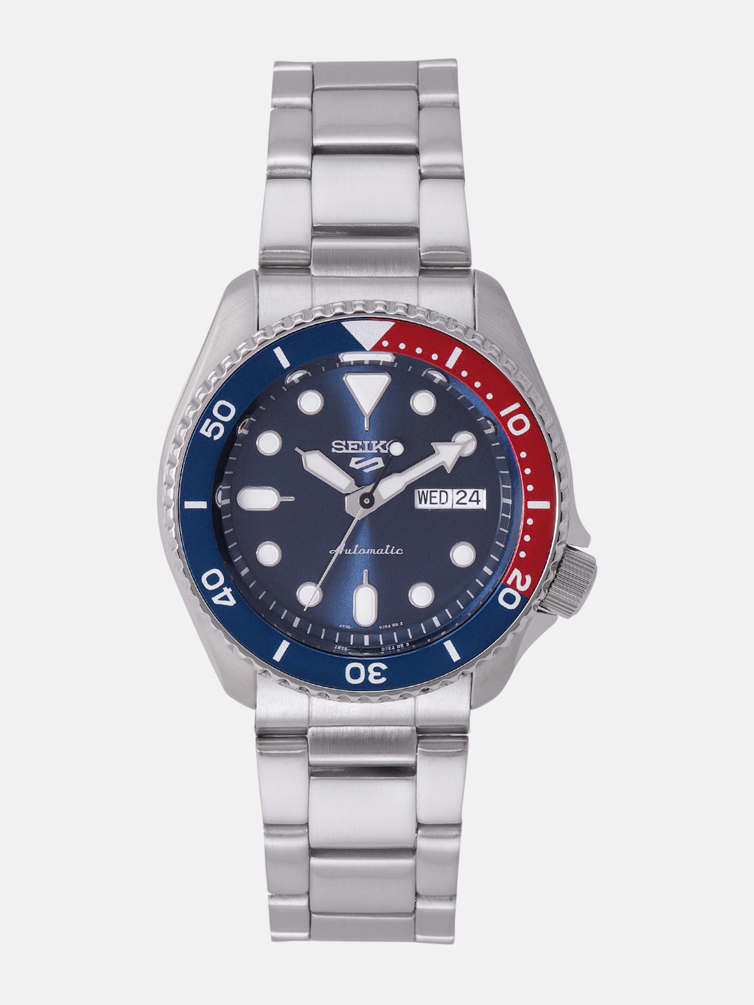 SEIKO Men Navy Blue Analogue Watch SRPD53K1
