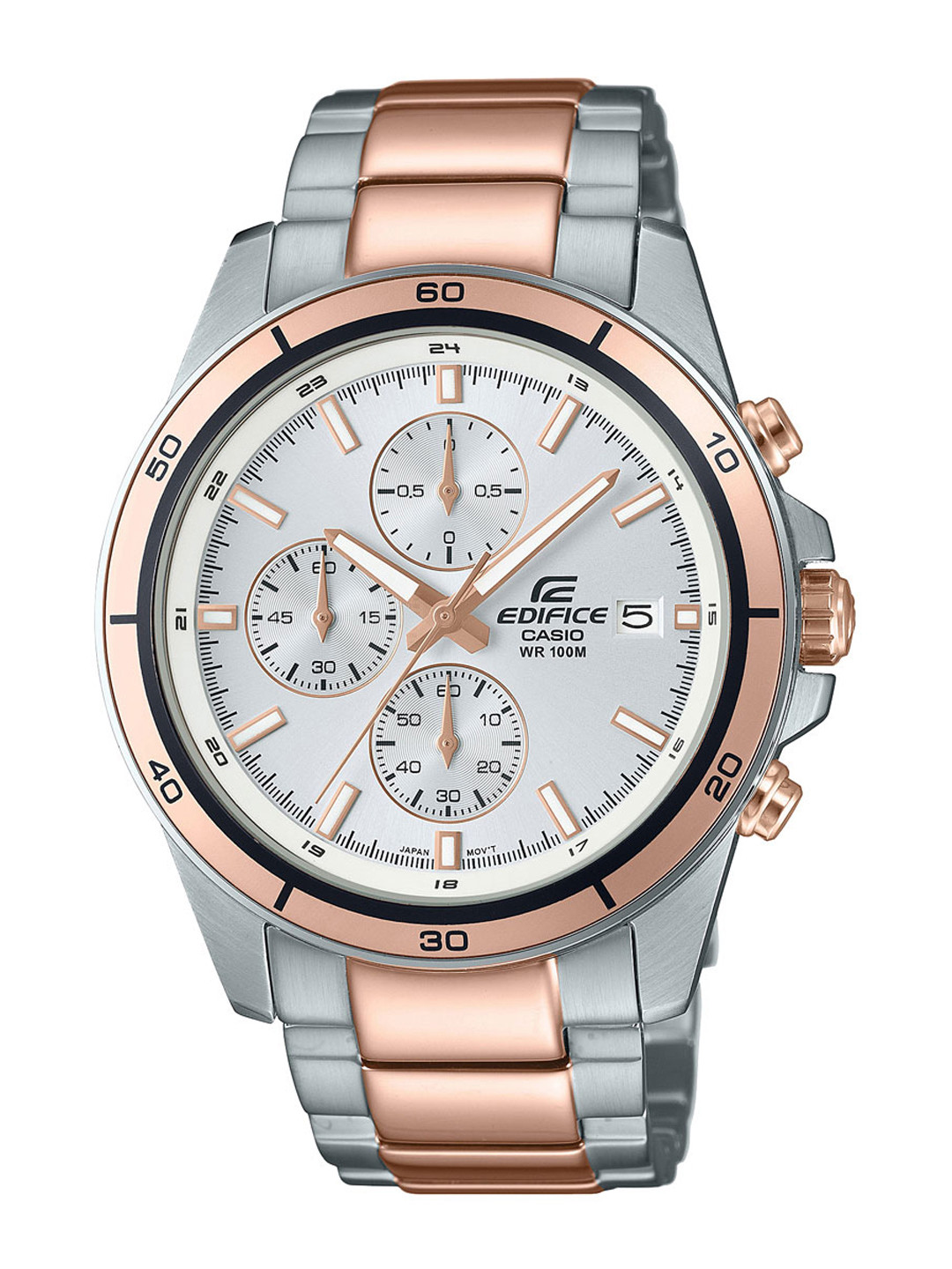 CASIO Edifice Men White Dial Chronograph Watch EX272 EFR-526SG-7A5VUDF