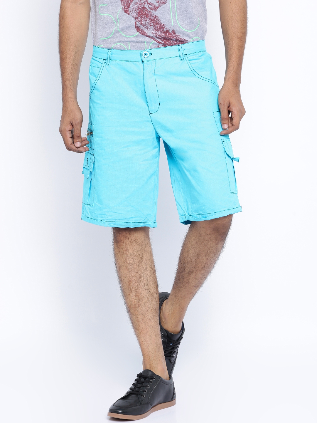 Liverpool FC Blue Cargo Shorts