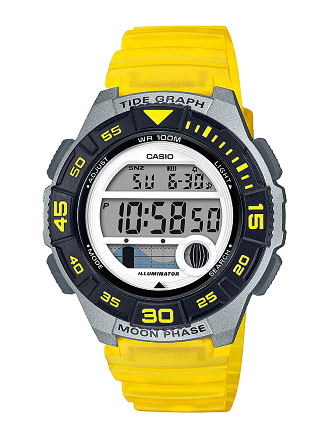 Casio Youth Digital Men White Digital watch A1722 LWS 1100H 9AVDF