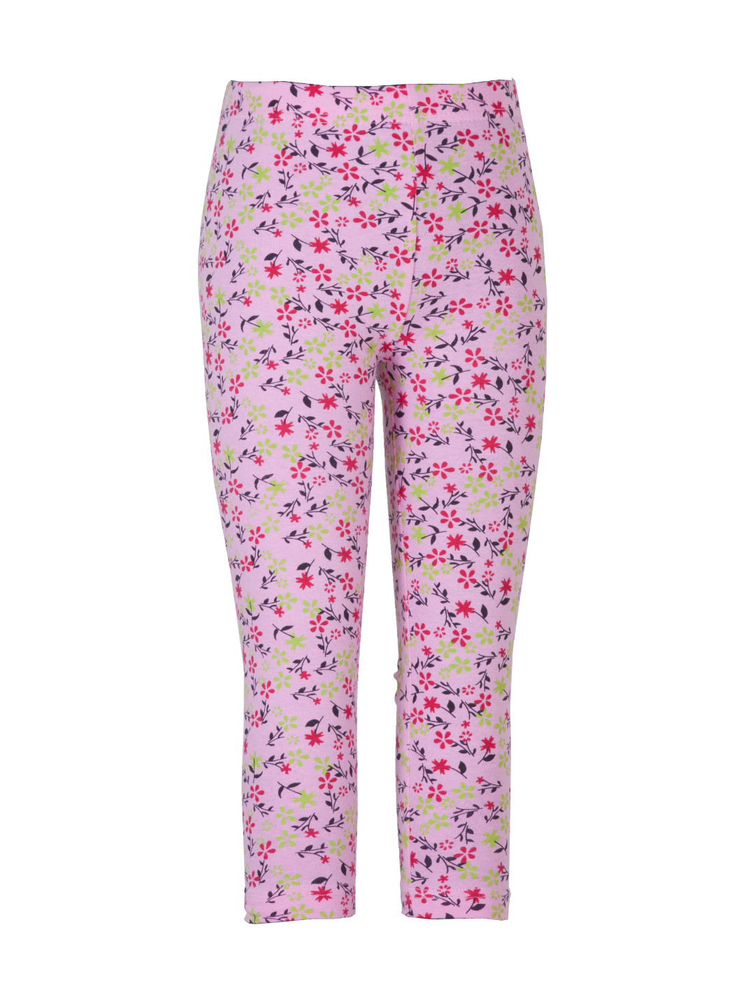 Sera Girls Pink Printed Leggings