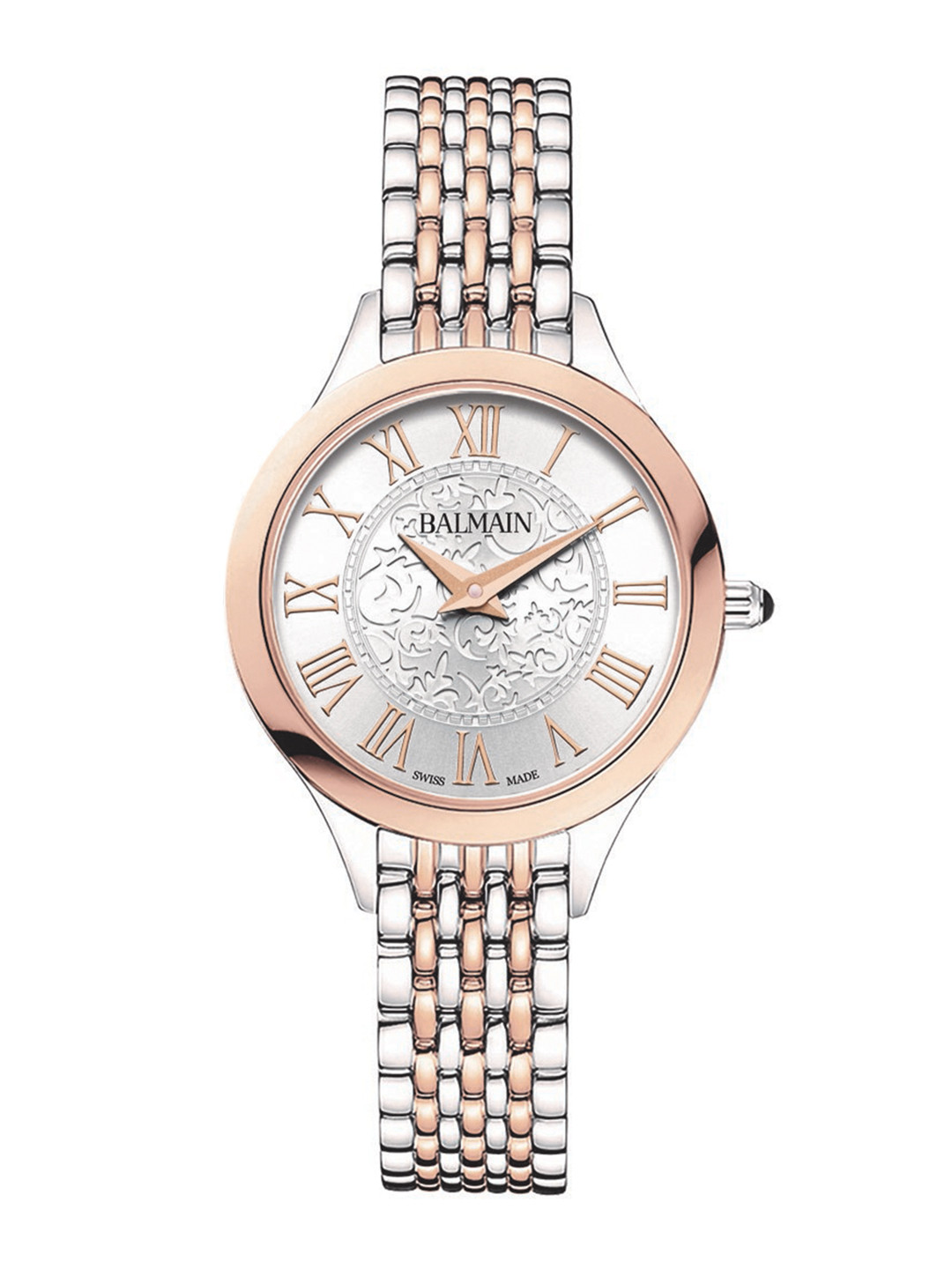 Balmain DE BALMAIN II MINI Women Silver-Toned Swiss Made Analogue Watch B39183312
