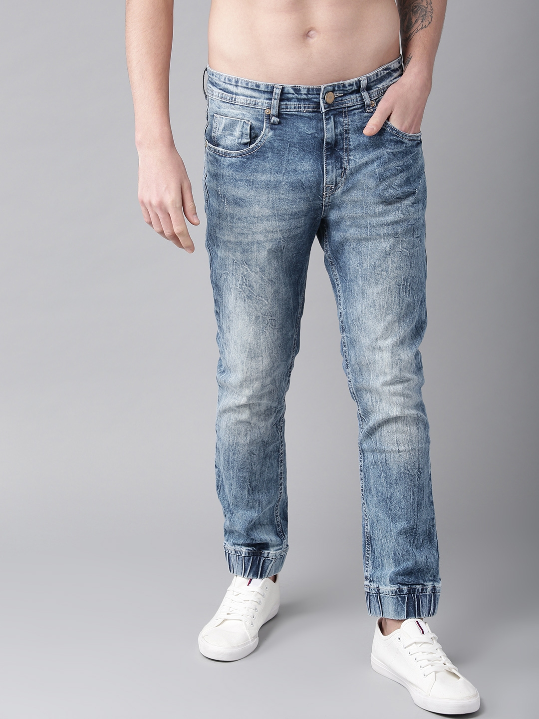 slim low joggers