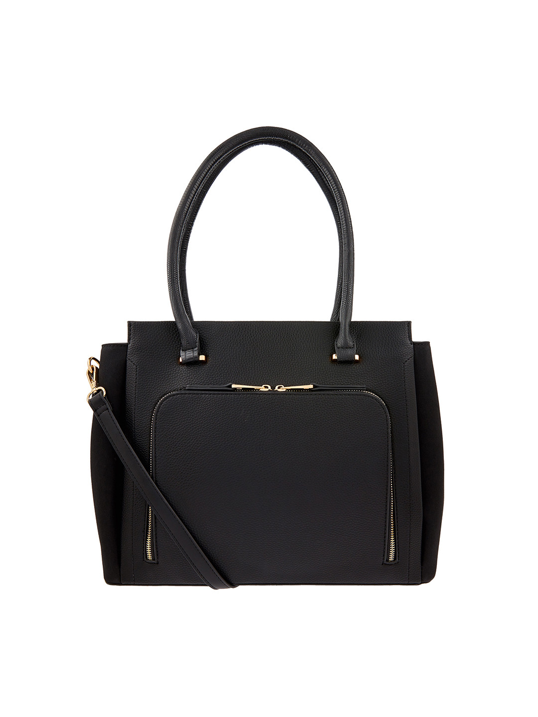 Accessorize London Women Faux Leather Morgan Work Tote