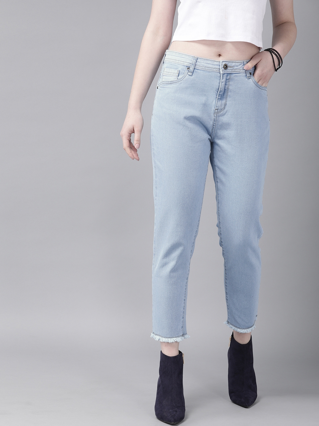 Jeans for girls store myntra