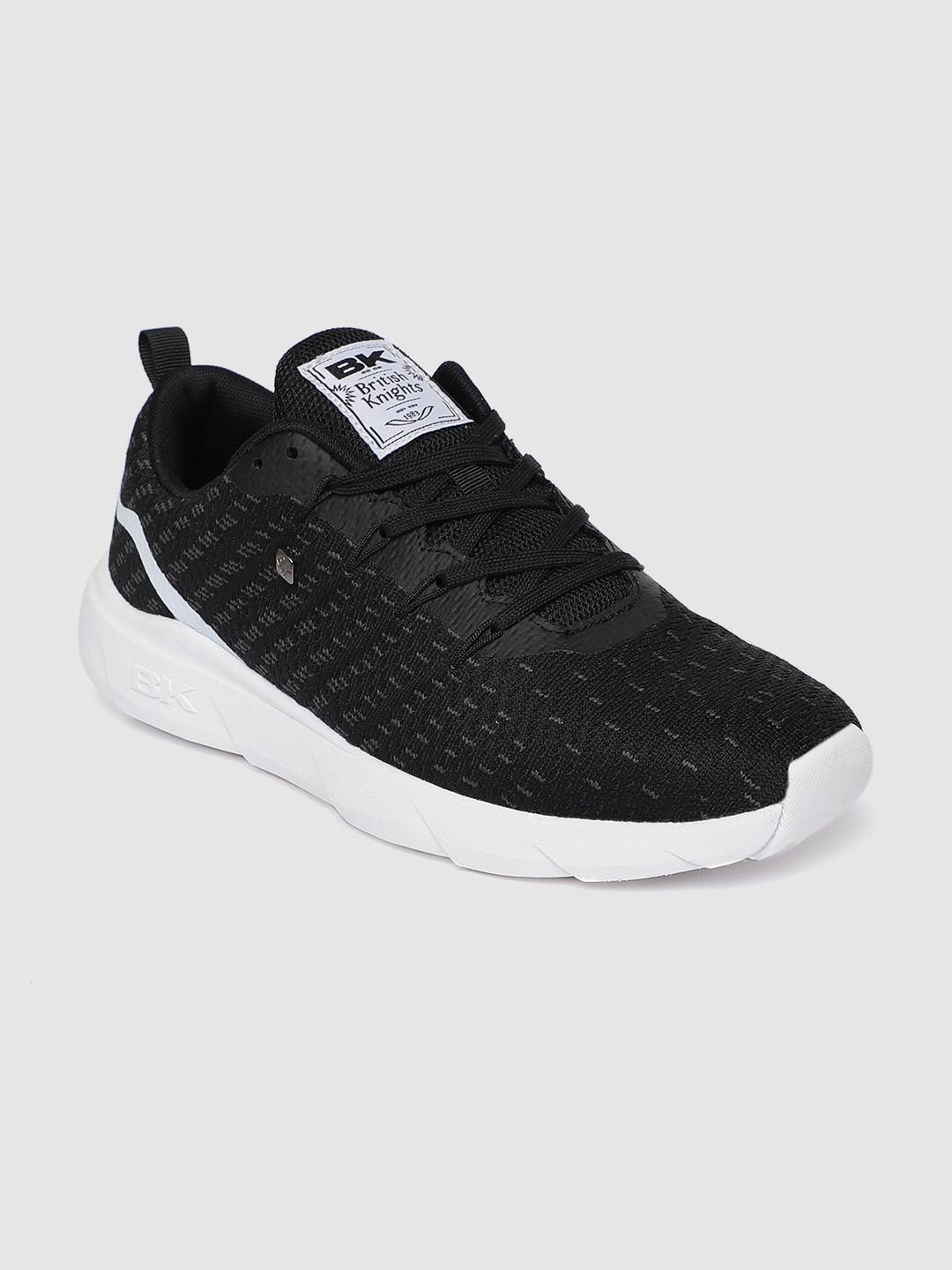 BRITISH KNIGHTS Men Black Solid Sneakers