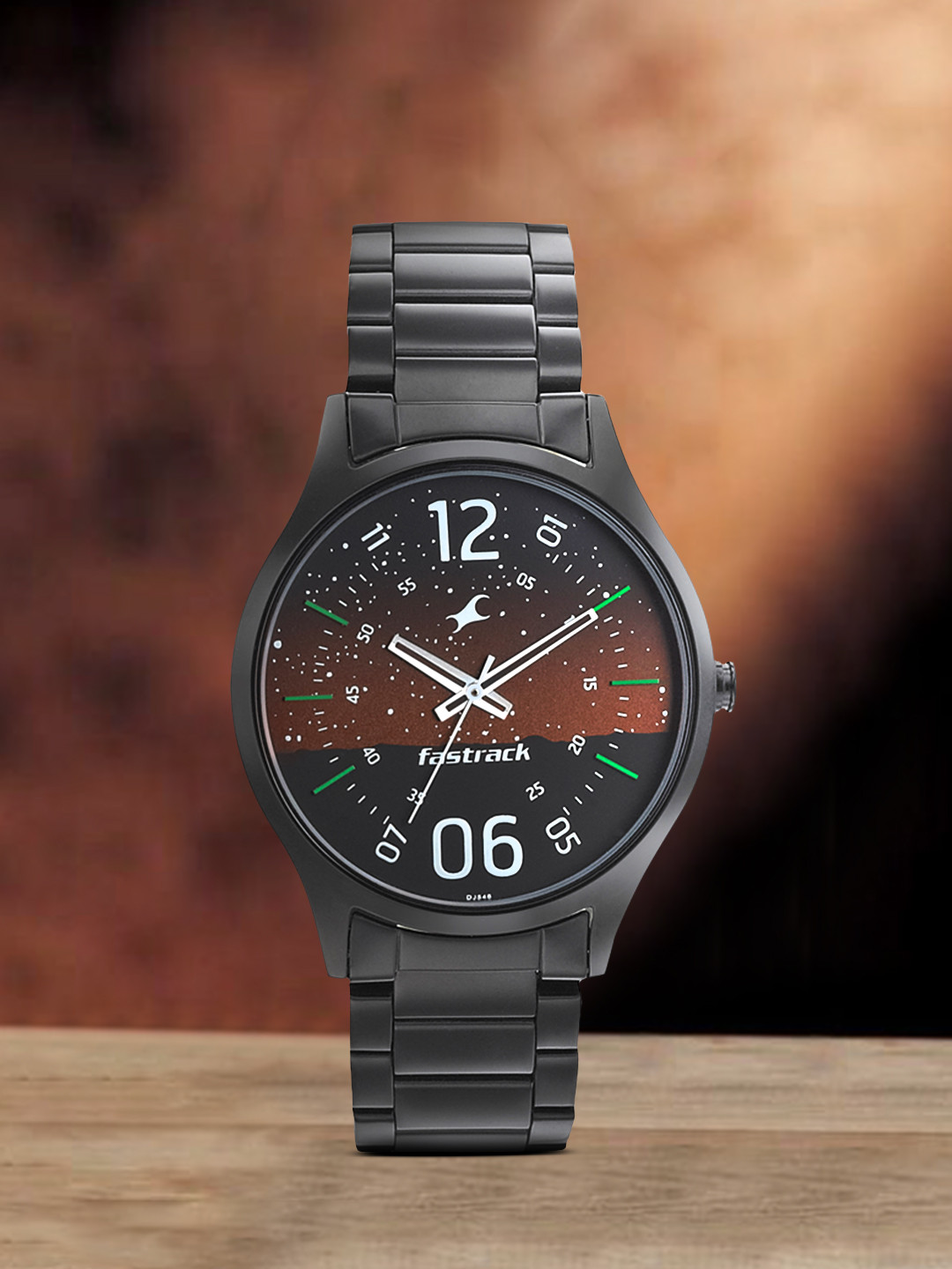 Fastrack Space-I Men Brown Analogue watch 3184NM01