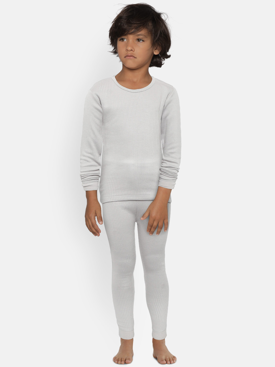 Kanvin Boys Grey Thermal Set